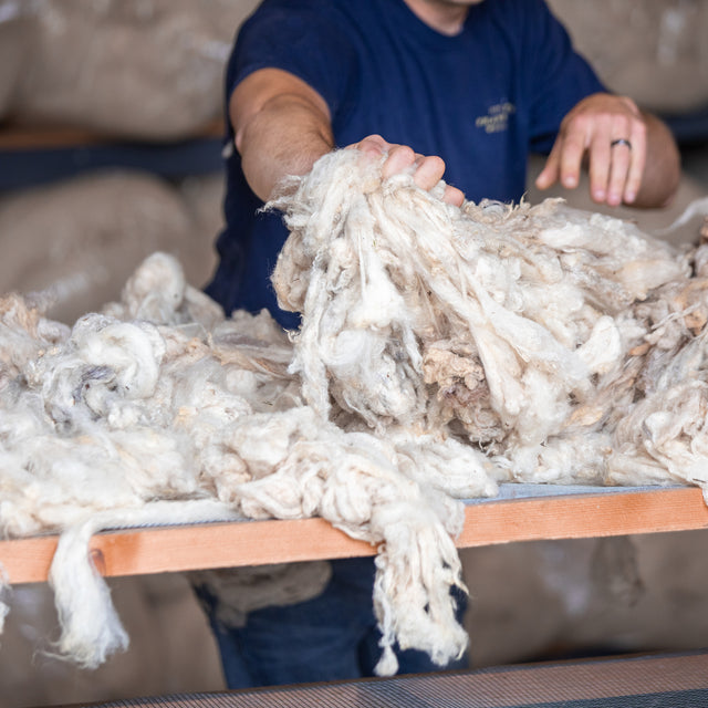 Our Process Michigan Wool Frankenmuth Woolen Mill